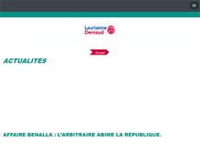 Tablet Screenshot of lauriannedeniaud.fr